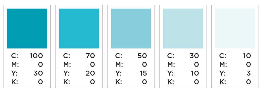 CMYK Yellows and Greens