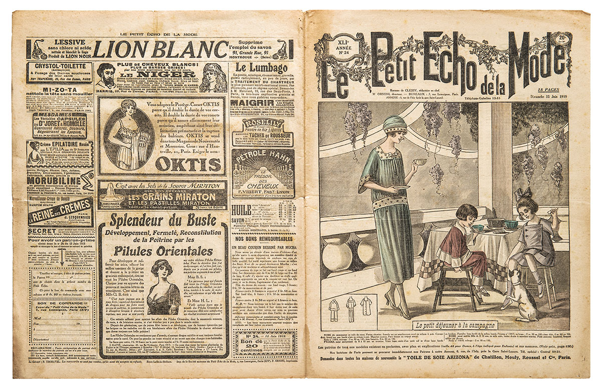 old fashioned magazine